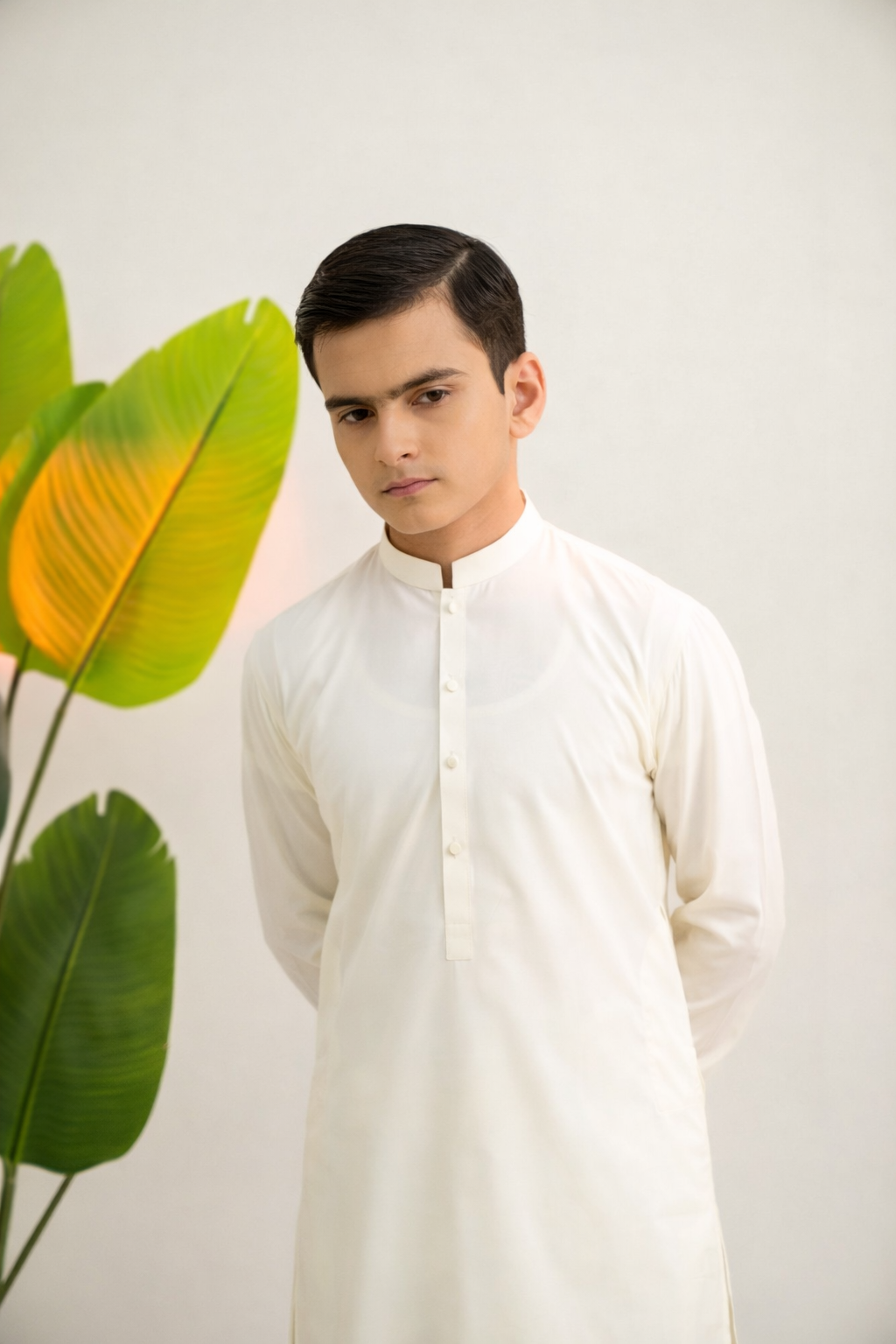 Shah-e-Libass Cream White