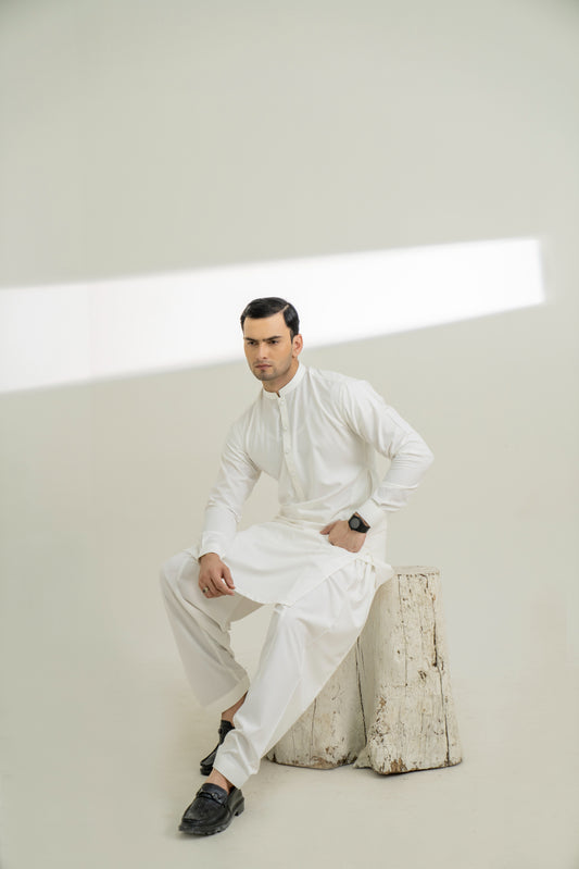 Shah-e-Libass Classic - Off White